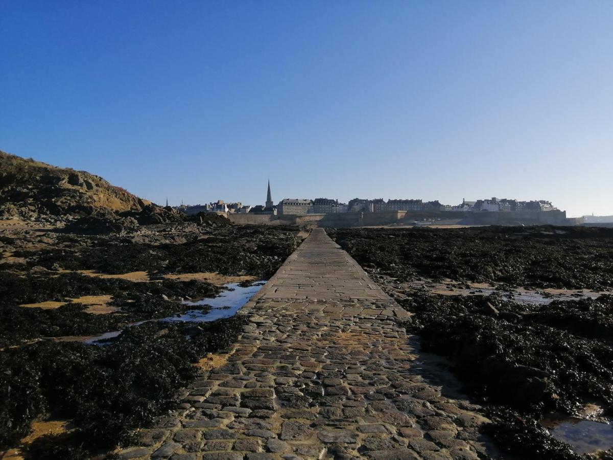 Appartement Saint-Malo 800M De La Plage المظهر الخارجي الصورة